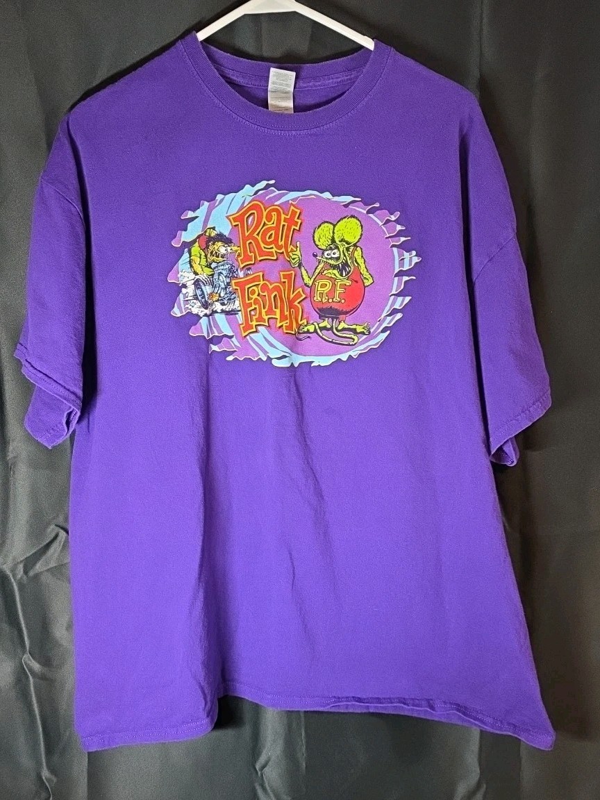 Purple Rat Fink Modern Tshirt Matco Tools Hot Rod Ed Big Daddy