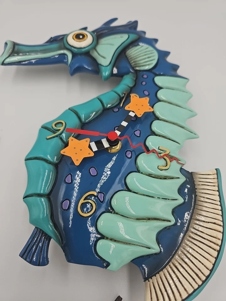 RELOJ DE PARED DISEÑO ALLEN P1468 "SALTY SEAHORSE" Foto 4 de 4