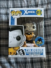 Funko Pop! Figura Marvel X-Men Colossus - (Cromo) #411 (Exclusivo de Comikaze)