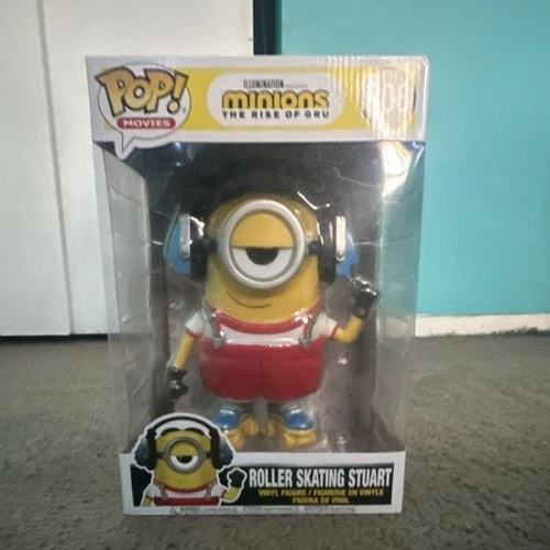 Funko Pop! Movies Minions The Rise of Gru Roller Skating Stuart 906 Vinyl Figure