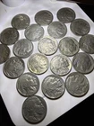 LOT OF 20 1936 BUFFALO NICKELS Circulated