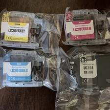 LC20EXXL 4PK Ink Cartridges for Brother MFC-J985DW J775DW J5920DW Printers