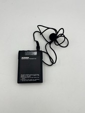 Vintage Azden WM-10 Microphone Transmitter Black Wireless 890MHz with Ear Piece