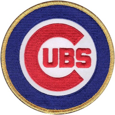 Chicago Cubs 2016 World Series Champions Ring Ceremony Gold Jersey Patch