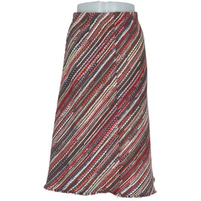 Rodebjer, Rock, Größe: XS, Holga, Rot/Mehrfarbig, Acryl/Polyester, Streifen #Zcw