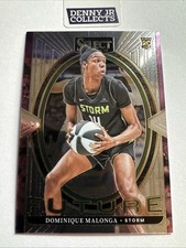 Dominique Malonga 2025 Panini Select WNBA RC Future Rookie #25 Storm