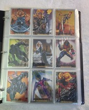 Marvel Masterpieces 92 Platinum complete base, BattleS,Corner Box, Fantastic Cov