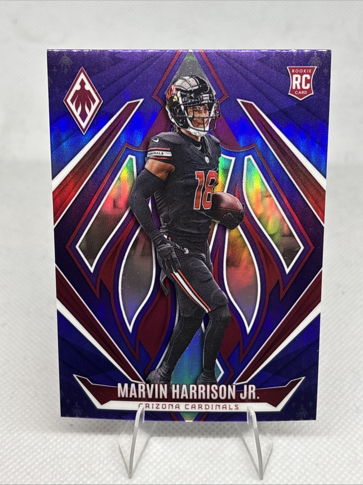 Panini 2024 Phoenix Purple Rookie Marvin Harrison Jr. #226 Cardinals NFL
