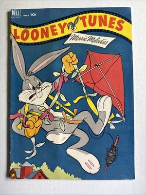 Looney Tunes 127 VG 1952 Dell Comic Bugs Bunny Kite  We combine shipping!