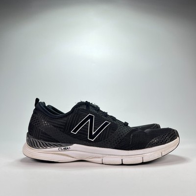 New Balance 711 Black White Athletic Lace Up Running Shoes WX711DD Women's Sz 10