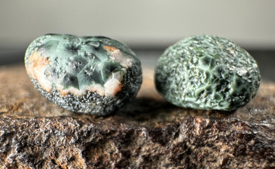  3.65 Ct Lake Superior GREENSTONE(Chlorastrolite)UP Michigan Gem Isle Royal 1105