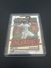 2021 Donruss Unleashed Insert Bo Bichette #UNL24 Toronto Blue Jays