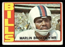 1972 Topps Marlin Briscoe #30 - Buffalo Bills