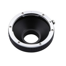 1PC Lens Mount Adapter Black for Connect Canon EF EF-S Lenses to C-Mount Port