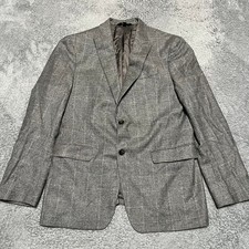 Banana Republic Blazer Mens 40R Super 110s Wool Marzotto Slim Fit Two Button