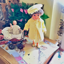 poupee marie francoise 1974 petitcollin pour mode et travaux made in france t ne