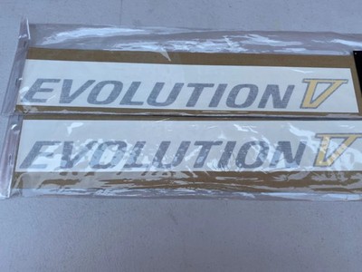 MITSUBISHI Genuine EVO5 CP9A EVOLUTION V LOGO Side Door Decal Stickers MR416741