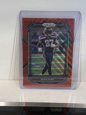 2022 Panini Prizm Red Wave Prizm /149 Noah Fant #258 Seattle Seahawks