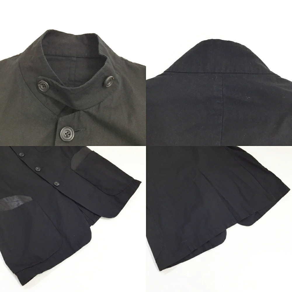 Needles Leather Patch Stand Collar Jacket Size: M… - image 3