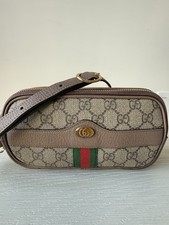 Gucci Ophidia GG Triple Zipped Crossbody Bag