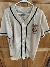 Capcom Street Fighter 1987 L 48” Baseball Jersey Shirt