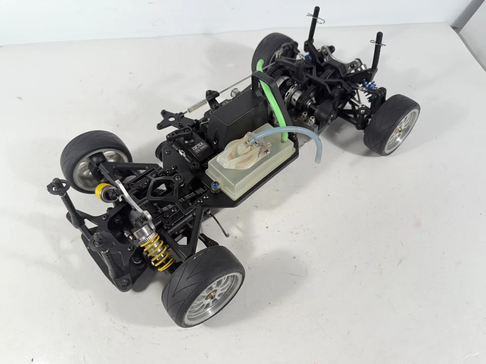 Vintage Ofna Hobao Hyper Gpx4 1:10 Nitro Touring Car Slider Project - Image 3 of 4