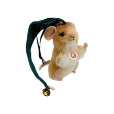 Steiff Stuart the Little Mouse Ornament 4" 2010 No Box EUC RARE 412/1500