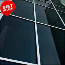 NA05 Window Film Daytime Privacy Sun Control Natural Black 5 36"x12Ft US