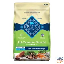 Blue Buffalo Life Protection Lamb Brown Rice Recipe Dry Dog Food - 15lbs