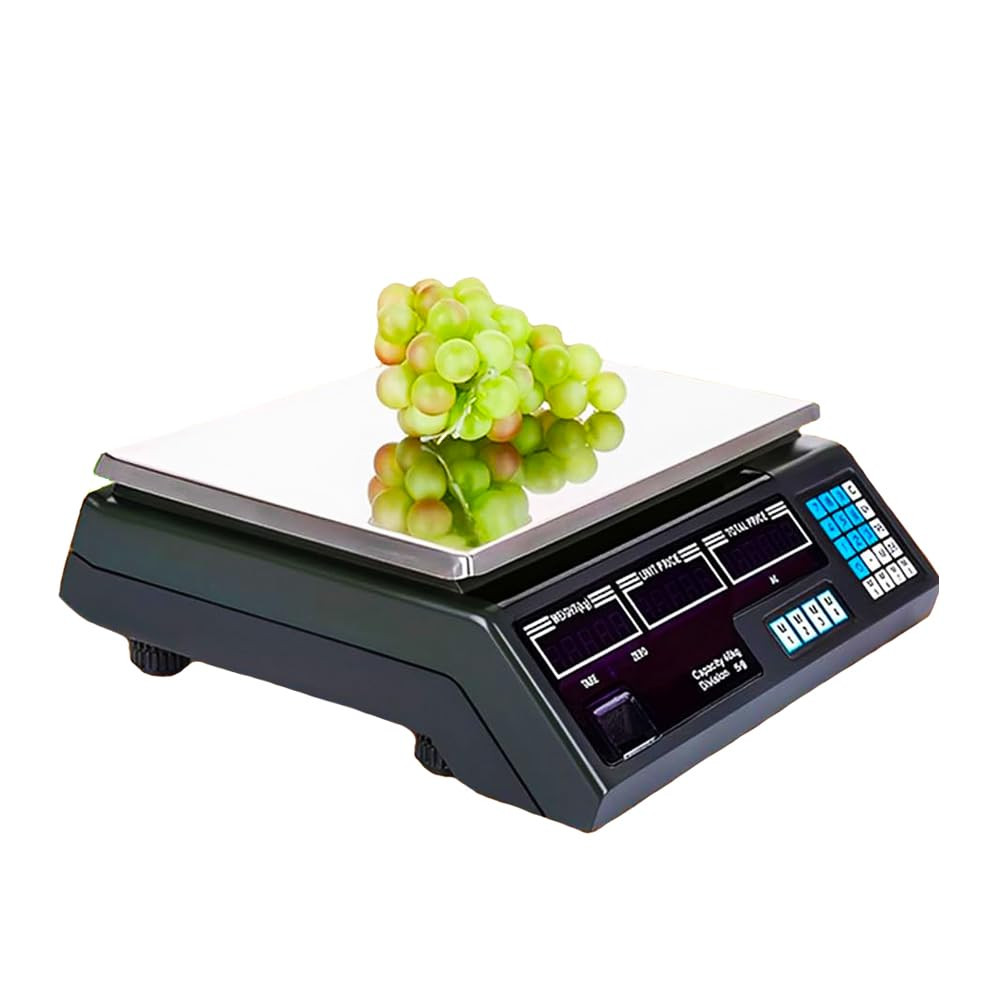 Bilancia 40kg Professionale LCD - La Scelta n.1 per Negozi e Mercati