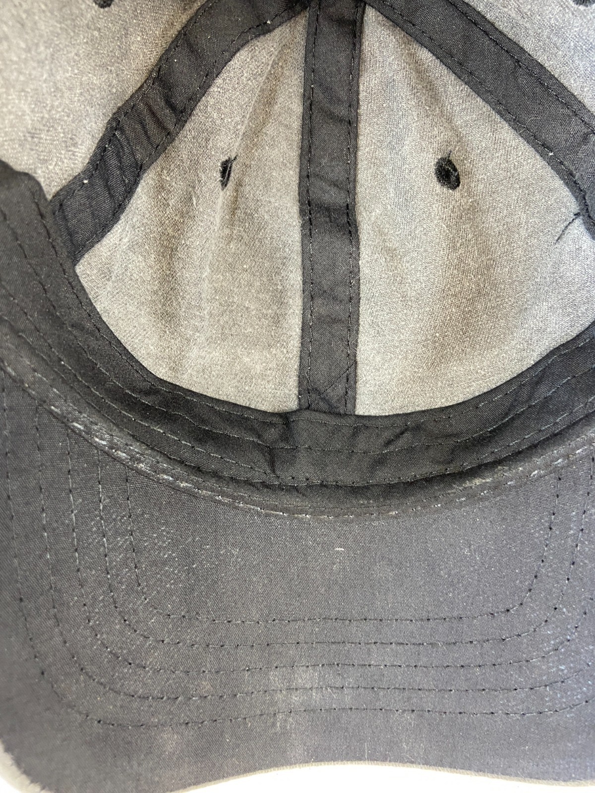 Classic Baseball Cap Strapback Hat Denim Black OS… - image 8