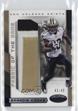 2016 Certified Fabric of the Game Prime 43/49 Brandin Cooks #46 2y0