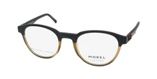 NEW MOREL LIGHTEC 30305L EYEGLASS FRAME GM02 MENS FULL-RIM PLASTIC BROWN OVAL