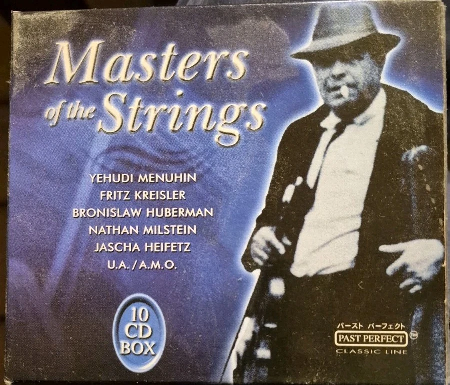 Master  of Strings Mehudin,Kreisverkehr,Habermas,Milstein,Heifetz, u.a 10 CD Box