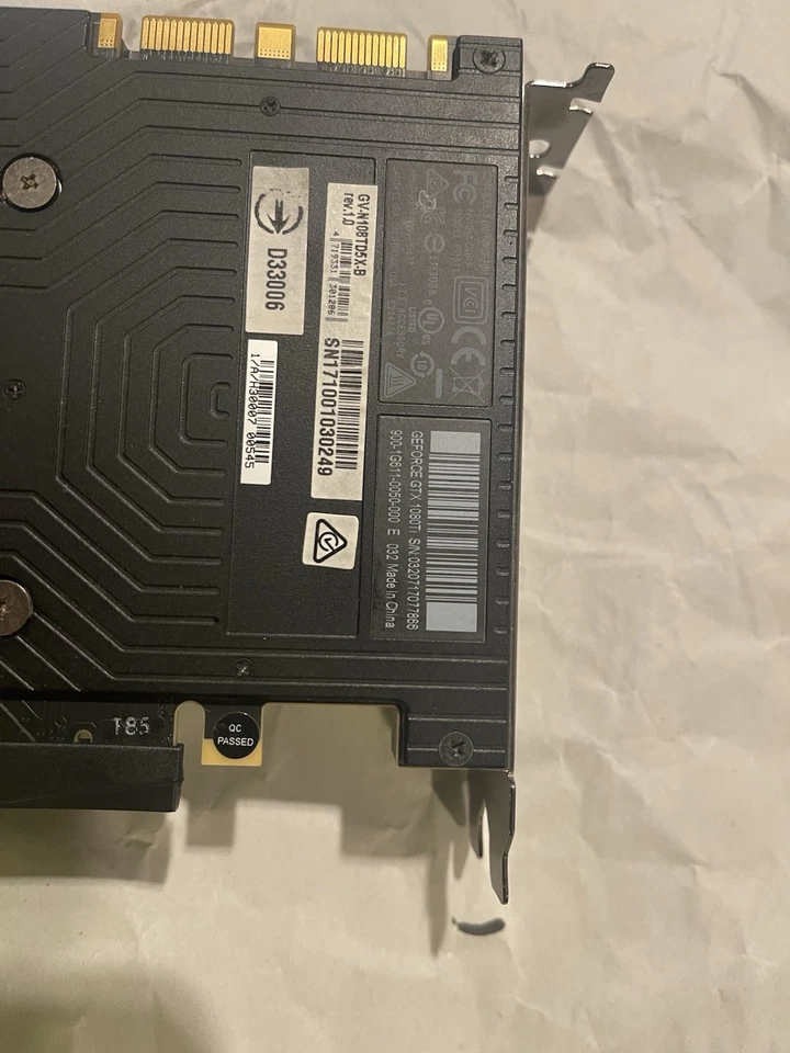 NVIDIA GeForce GTX 1080 Ti FE 11GB GDDR5X Gaming Graphics Card Founders Edition - Image 4 of 4