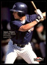 Jason Moore 2000 Team Best Rookies #172 Idaho Falls Braves MLB READ FREE SHIP