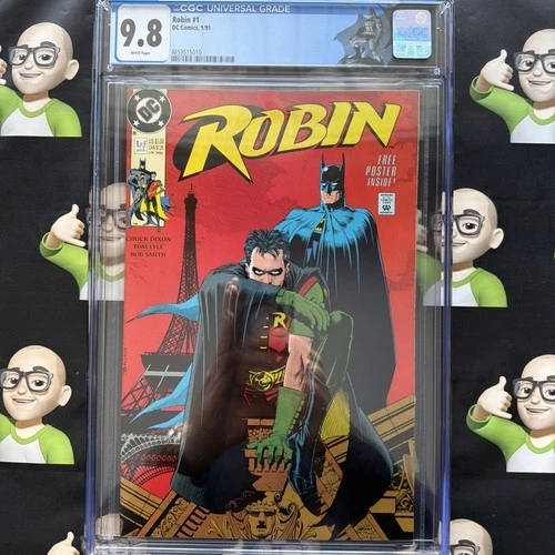 Robin #1~CGC 9.8~🏷️BATMAN Label🏷️~🔑KEY🔑~1st LYNX~🔥HIGHEST GRADE🔥TOP POP🔥
