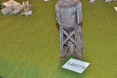28mm Sci Fi / Landschaft - Kraftstoff Wasserturm Geländemarkierungen - (140378)