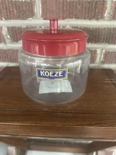 💥Vintage💥Koeze's Counter Top Display Jar