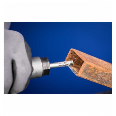 PFERD 5x HSS Frässtift Zylinderform universal mittel fein