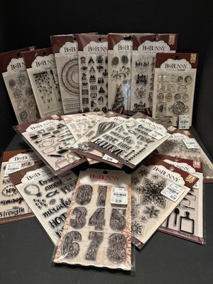 YOU CHOOSE $5.00 each New Bo Bunny Stamps Photopolymer