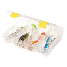 PLANO MOLDING 2370500 Compartment Box,ProLatch,Clear,2 in 437T91