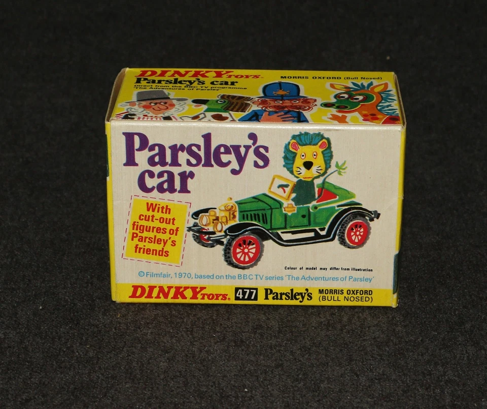 Dinky #477 1913 Parsley's Car Bullnose Morris Oxford BBC Show MIB - Image 3 of 4