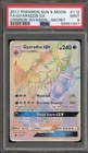 Pokemon Gyarados GX Crimson Invasion Secret Rare #112 PSA 9 Mint