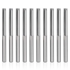 "CNC Router Bits 1/8 Router Bit Straight Router Bit 1 8 Shank Straight Flute End