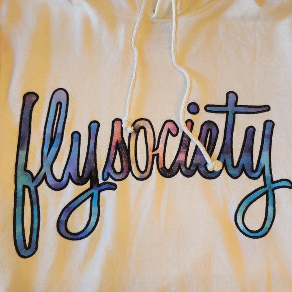 Fly Society Sudadera con Capucha Camiseta Para Hombre Manga L - Galaxy Ropa de Calle Pullover Manga Corta Foto 4 de 4