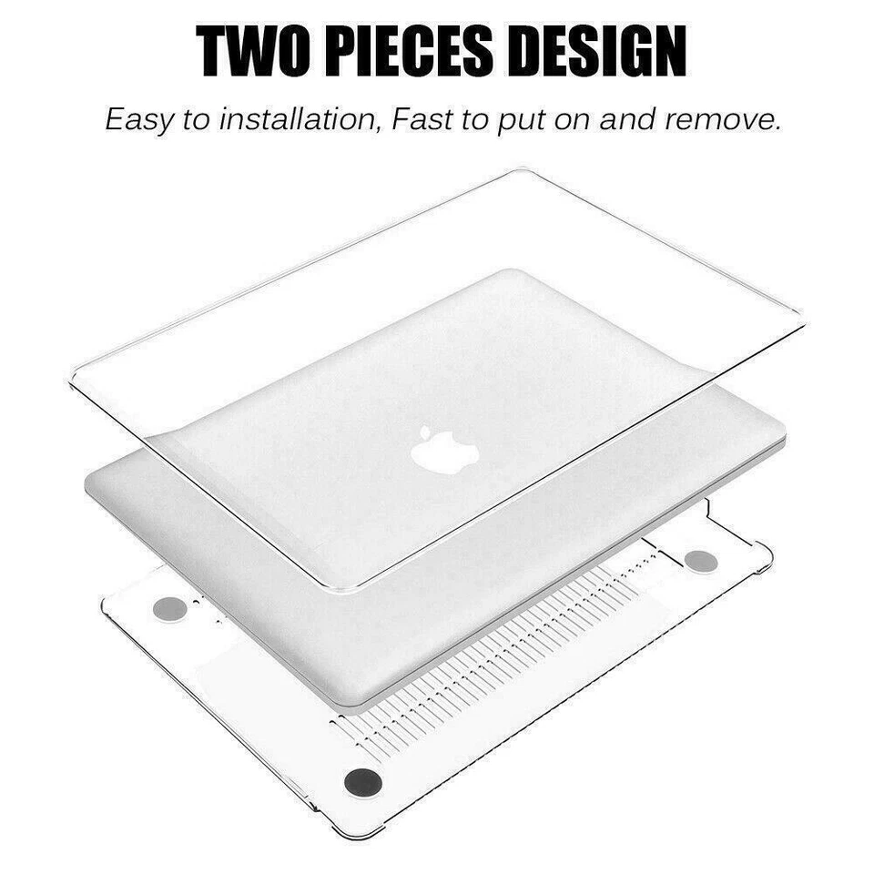 Fr Macbook Air 13 Inch Clear Case Cover& Keyboard & Screen Protector A2179 A2337 - Image 4 of 4