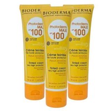 3X BIODERMA PHOTODERM Max SPF 100 Sunscreen Sunblock Cream 40ml