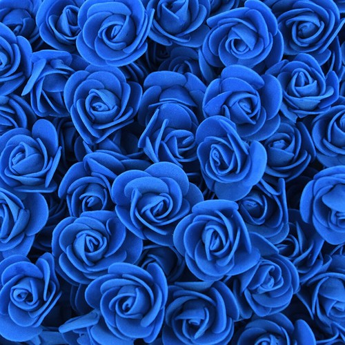 10/50/500 Pcs Artificial Flowers Home Decor Foam Rose Heads Wedding Party - Picture 12 of 29