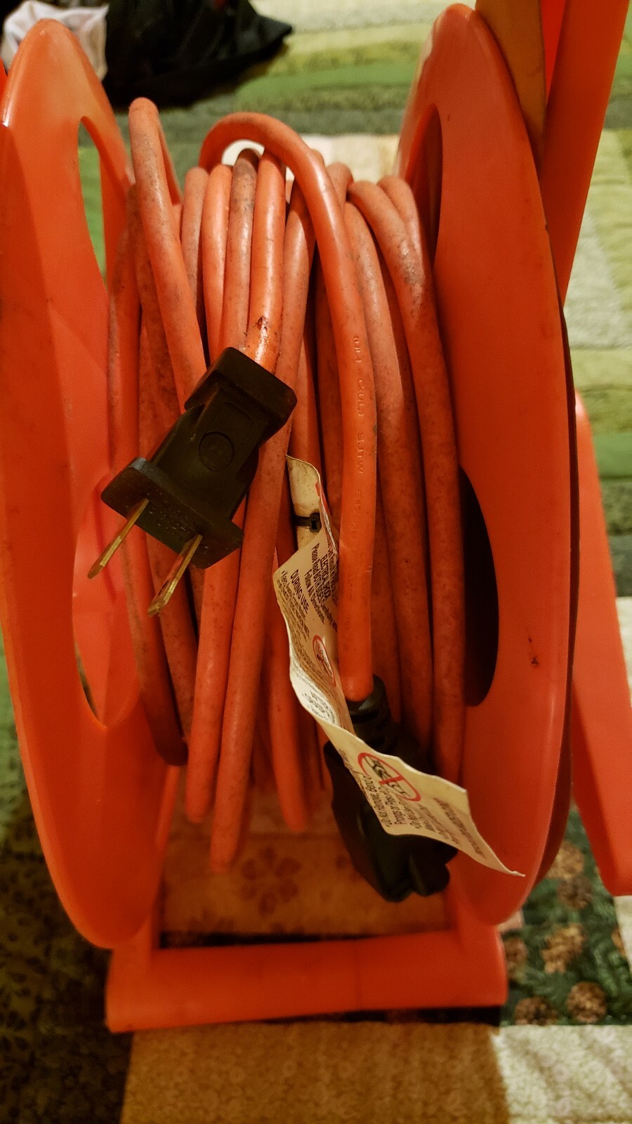 Electrical extension cord reel eBay